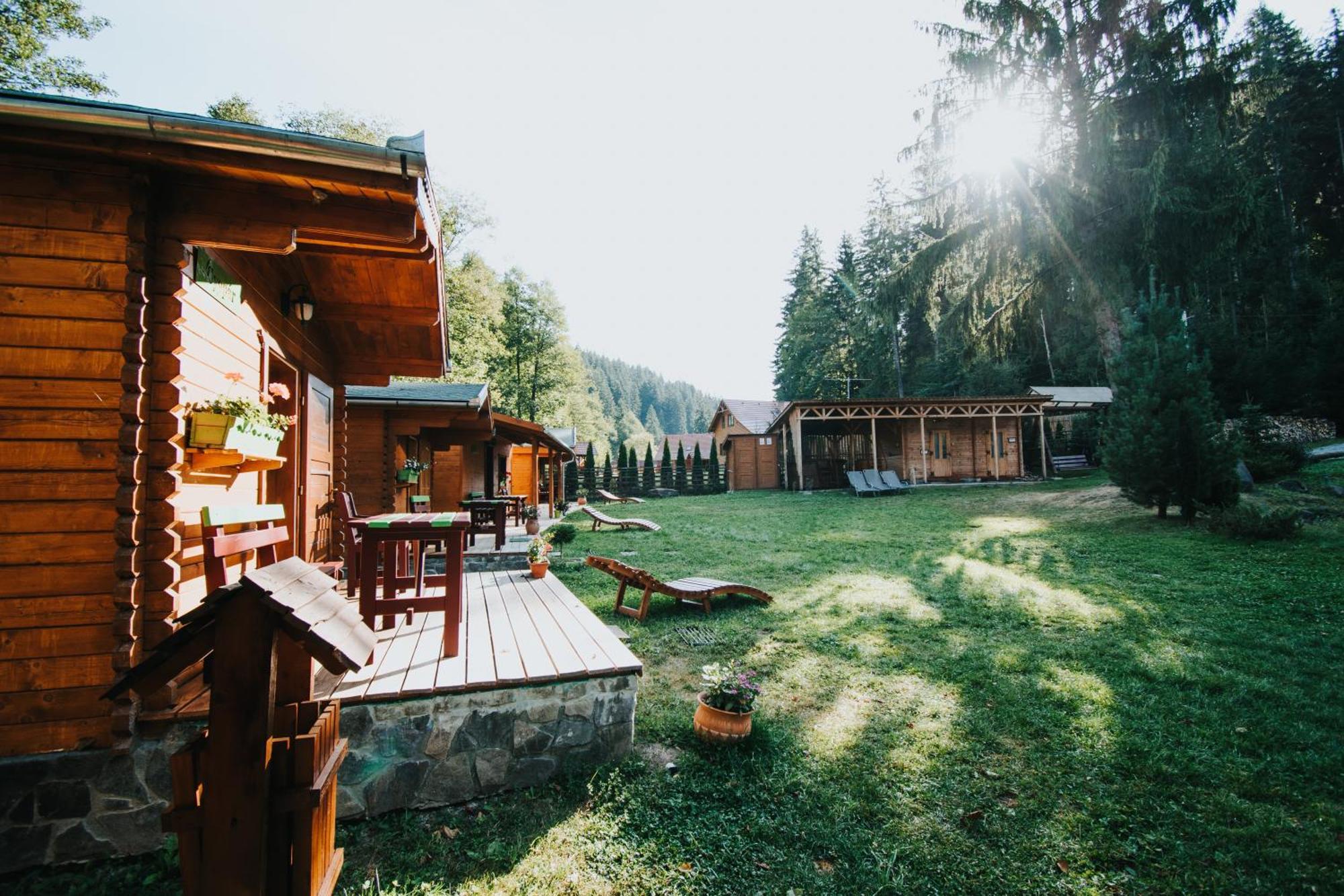 Vidra Park Hotel Sicasău Buitenkant foto